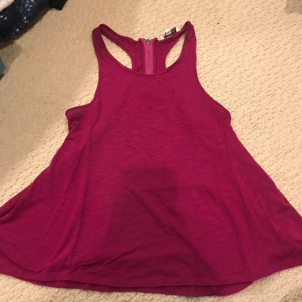 Pink American eagle racer back tank